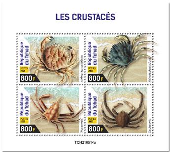 n° 3842/3845  - Timbre TCHAD Poste