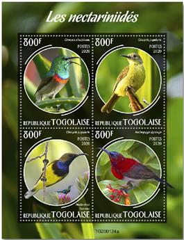 n° 7995/7998  - Timbre TOGO Poste