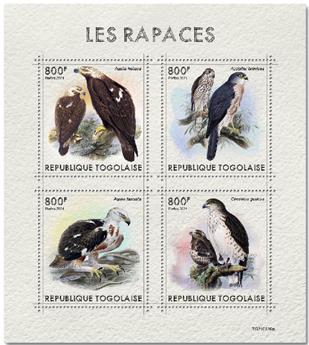 n° 9353/9356  - Timbre TOGO Poste