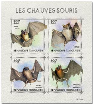 n° 9393/9396  - Timbre TOGO Poste
