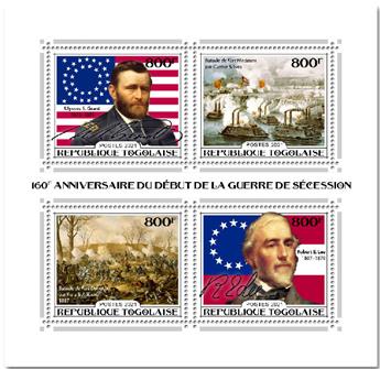 n° 9413/9416  - Timbre TOGO Poste