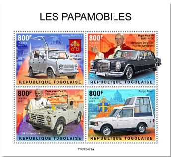n° 9591/9594  - Timbre TOGO Poste