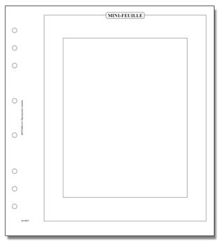 Feuille AV : pour minifeuille verticale (x10) - AV EDITIONS®