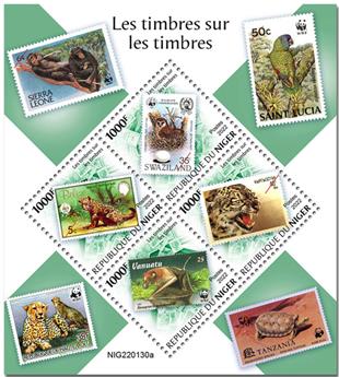 n° 6892/6895 - Timbre NIGER Poste