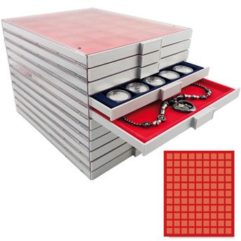 MEDAL CASE: 99 COMPARTMENTS
