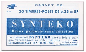 n° 1263-C4** - Timbre FRANCE Carnets