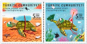 n° 4108/4109 - Timbre TURQUIE Poste