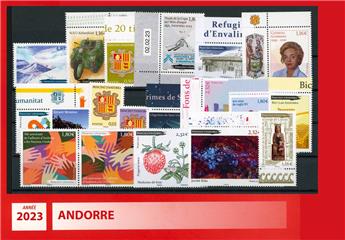 nr. 777/791 -  Stamp Andorra Year set (2016)