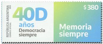 n° 3341 - Timbre ARGENTINE Poste
