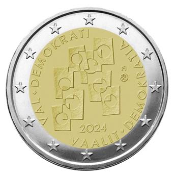2 EURO COMMEMORATIVE 2024 : FINLANDE (Elections et Démocratie)