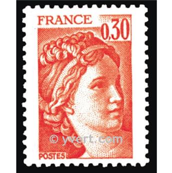 n° 1968 -  Selo França Correios