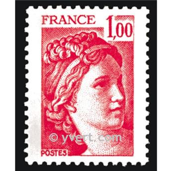 n° 1972 -  Selo França Correios