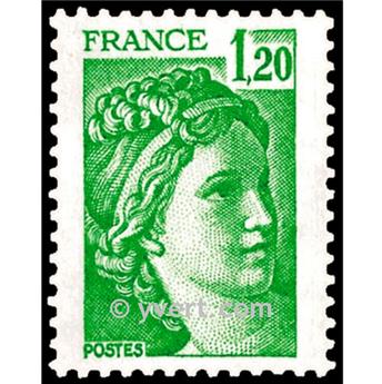 n.o 2101 -  Sello Francia Correos
