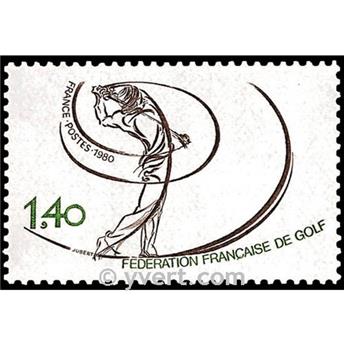 n.o 2105 -  Sello Francia Correos