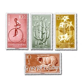 POSS. ESPAGNOLES : pochette de 100 timbres (Oblitérés)