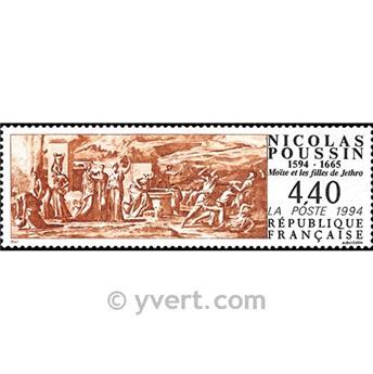 n° 2896 -  Selo França Correios