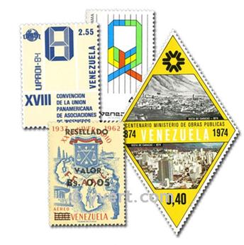 VENEZUELA :  pochette de 50 timbres (Oblitérés)