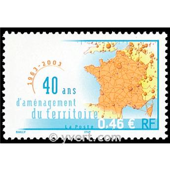 n.o 3543 -  Sello Francia Correos