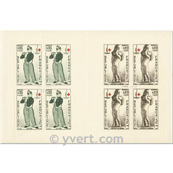 nr. 2012 -  Stamp France Red Cross Booklet Panes