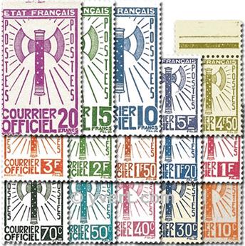 nr. 1/15 -  Stamp France Official Mail
