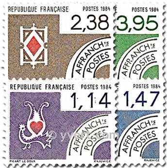 n.o 182 / 185 -  Sello Francia Precancelados