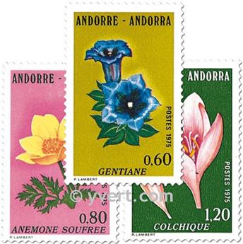 n° 245/247 -  Timbre Andorre Poste