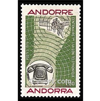 n° 252 -  Timbre Andorre Poste