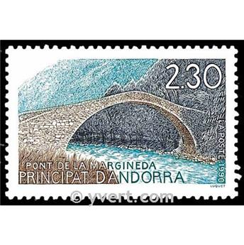 n° 385 -  Selo Andorra Correios