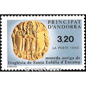 n° 397 -  Timbre Andorre Poste