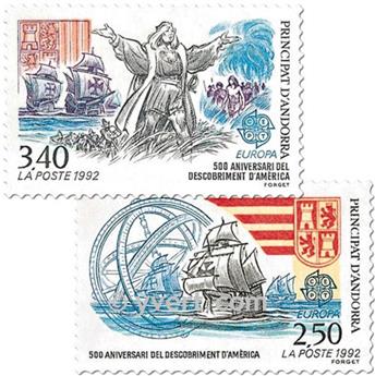 nr. 416/417 -  Stamp Andorra Mail
