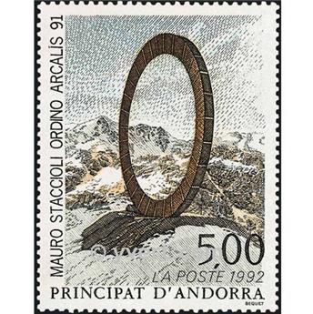 n° 423 -  Timbre Andorre Poste