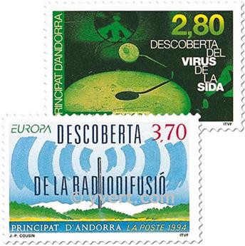 nr. 444/445 -  Stamp Andorra Mail