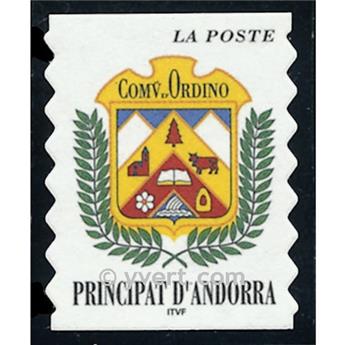 n° 502 -  Selo Andorra Correios