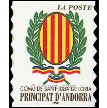 n° 542 -  Timbre Andorre Poste