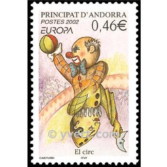 n° 569 -  Timbre Andorre Poste