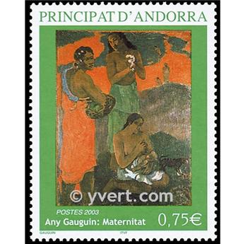 nr. 587 -  Stamp Andorra Mail