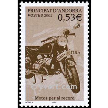 n° 614 -  Timbre Andorre Poste