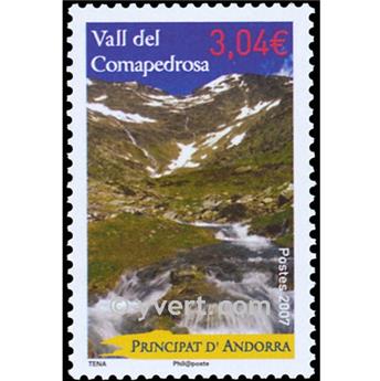 n° 645 -  Timbre Andorre Poste