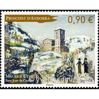 n° 675 -  Timbre Andorre Poste
