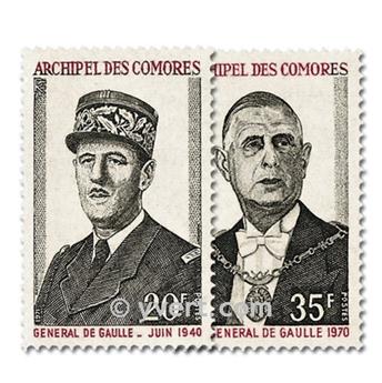 nr. 77/78 -  Stamp Comoro Island Mail