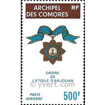 n.o 58 -  Sello Comoras Correo aéreo