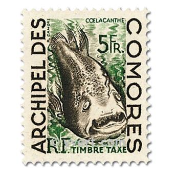 n° 3/5 -  Selo Comores Taxa