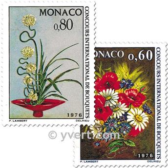 n° 1035/1036 -  Selo Mónaco Correios