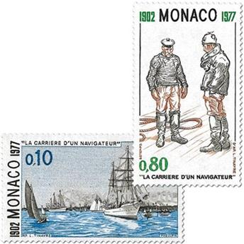 n° 1103/1111 -  Selo Mónaco Correios