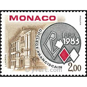 n° 1369 -  Selo Mónaco Correios