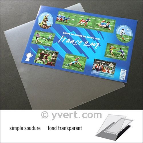 Pochettes simple soudure - Lxh:210x170mm (Fond transparent)