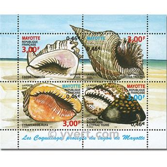 nr. 4 -  Stamp Mayotte Booklets panes
