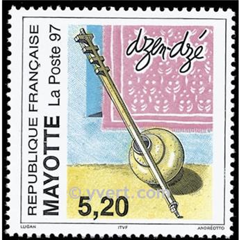 n.o 44 -  Sello Mayotte Correos