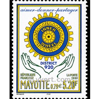 nr. 83 -  Stamp Mayotte Mail