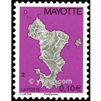 n°159a - Timbre Mayotte Poste